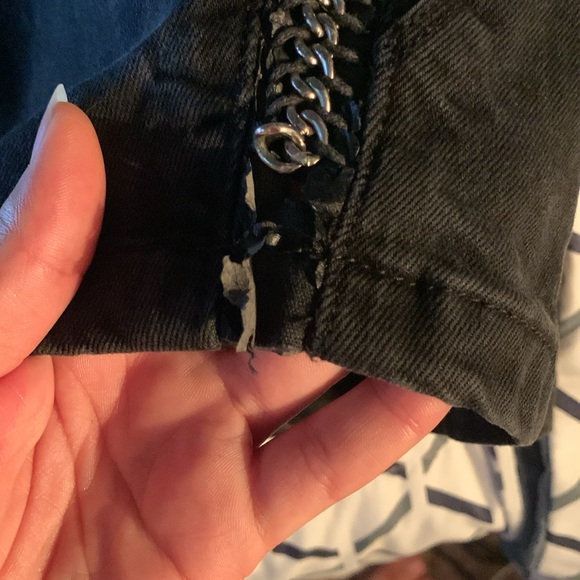 Pre loved Blank NYC Embellished Denim boho Skirt - - Picture 13 of 14